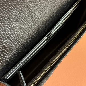 img_89648692_20250607_i1749295827_1632_4_jpg Gucci Marmont Chain Wallet Black Leather 255321