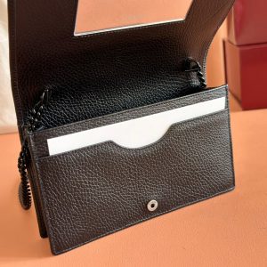 img_89648692_20250607_i1749295827_2205_7_jpg Gucci Marmont Chain Wallet Black Leather 255321