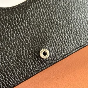 img_89648692_20250607_i1749295827_7530_6_jpg Gucci Marmont Chain Wallet Black Leather 255321