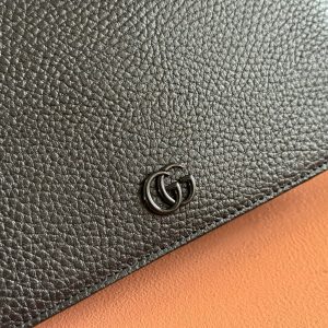 img_89648692_20250607_i1749295827_8033_8_jpg Gucci Marmont Chain Wallet Black Leather 255321