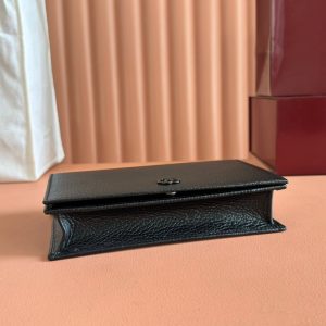 img_89648692_20250607_i1749295827_9242_5_jpg Gucci Marmont Chain Wallet Black Leather 255321