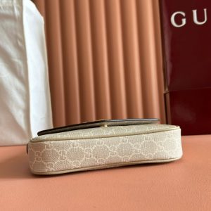 img_89648692_20250610_i1749555133_2873_8_jpg Gucci Ophidia 22cm Bag Beige White Canvas 255219