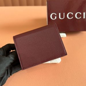 Gucci Marmont Wallet Rosso Ancora Red Leather 255228