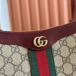 img_89648692_20250618_i1750243651_2804_1_jpg Gucci Ophidia 26cm Bag Ebony Red Canvas 255297