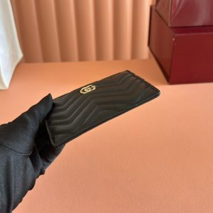 img_89648692_20250620_i1750414390_453_2_jpg GG Marmont Card Case Zipper Wallet Black Leather 255163