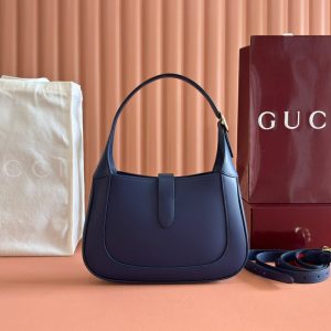 Gucci Jackie Bag Blue Leather 255029