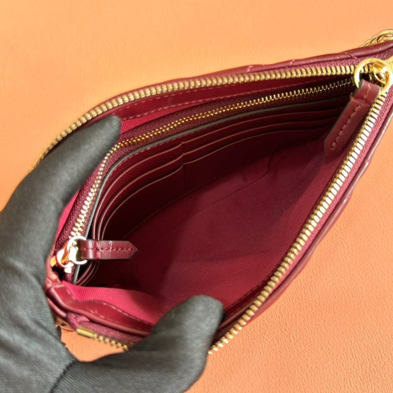 img_89648692_20250623_i1750677456_1216_8_jpg GG Marmont Pochette With Chain Rosso Ancora Red Cowhide 255062