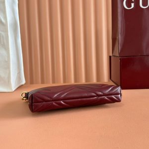 img_89648692_20250623_i1750677456_6830_1_jpg GG Marmont Pochette With Chain Rosso Ancora Red Cowhide 255062