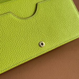 Gucci Marmont Chain Wallet Brown mix Light Green Leather 254943