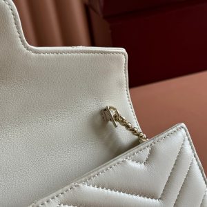 img_89648692_20250628_i1751106958_2617_5_jpg Gucci Marmont Chain Wallet White Cowhide 254967