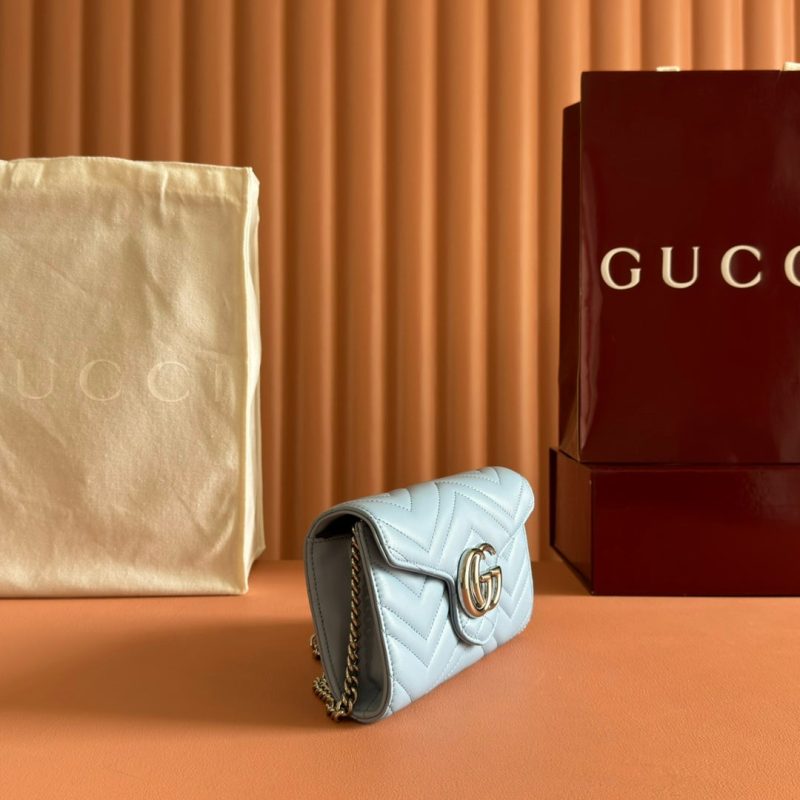 img_89648692_20250628_i1751107185_2831_0_jpg Gucci Marmont Chain Wallet Blue Cowhide 254970