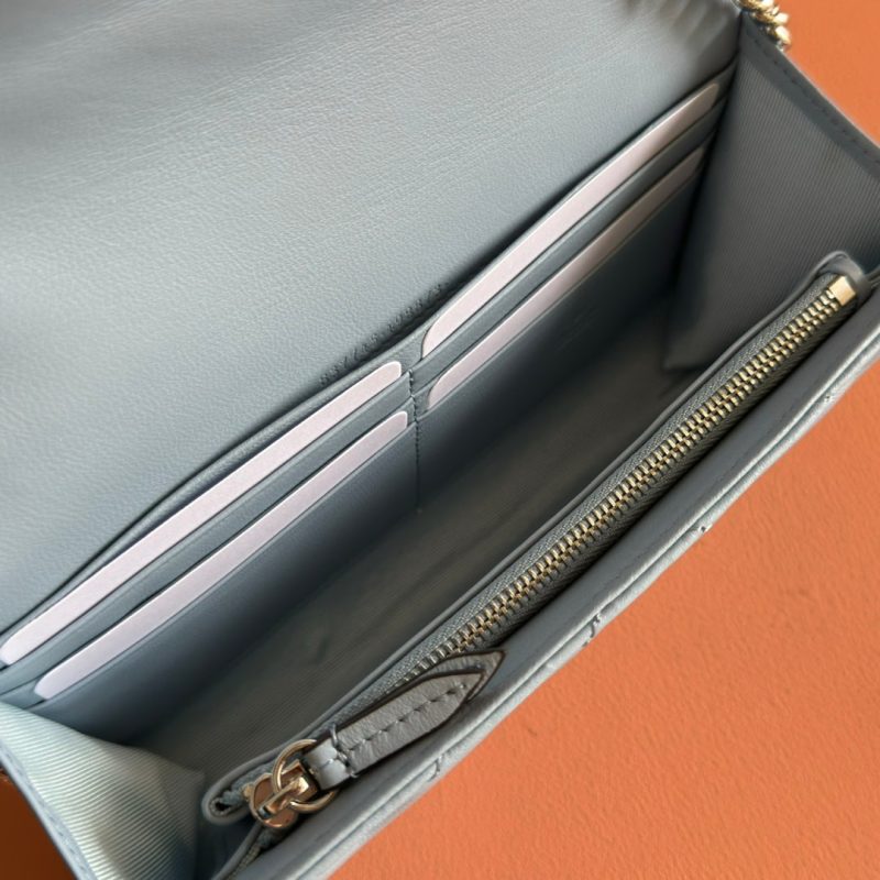 img_89648692_20250628_i1751107185_5559_4_jpg Gucci Marmont Chain Wallet Blue Cowhide 254970