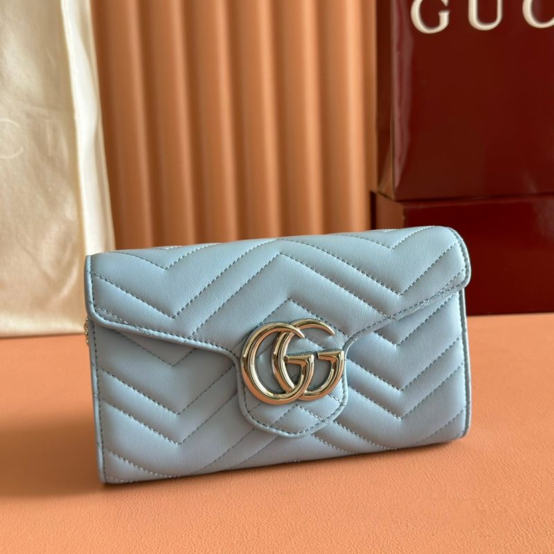 img_89648692_20250628_i1751107185_8682_7_jpg Gucci Marmont Chain Wallet Blue Cowhide 254970