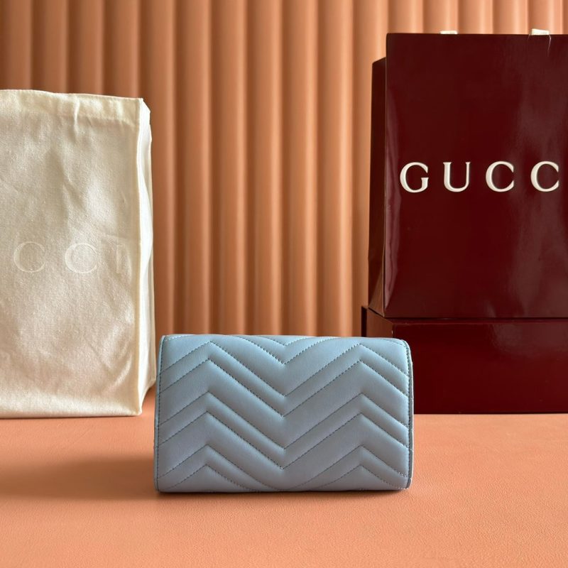 img_89648692_20250628_i1751107185_952_8_jpg Gucci Marmont Chain Wallet Blue Cowhide 254970