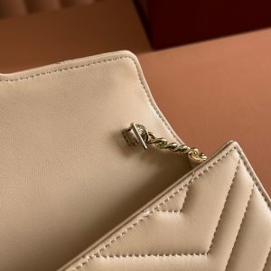 img_89648692_20250628_i1751107248_5309_0_jpg Gucci Marmont Chain Wallet Beige Cowhide 254972