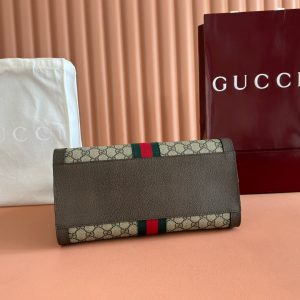 Ophidia GG Medium Tote Bag 33cm Beige Brown Canvas Leather