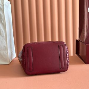 GG 2025 Marmont Tote Bag 29cm Rosso Ancora Red Sheepskin 273627