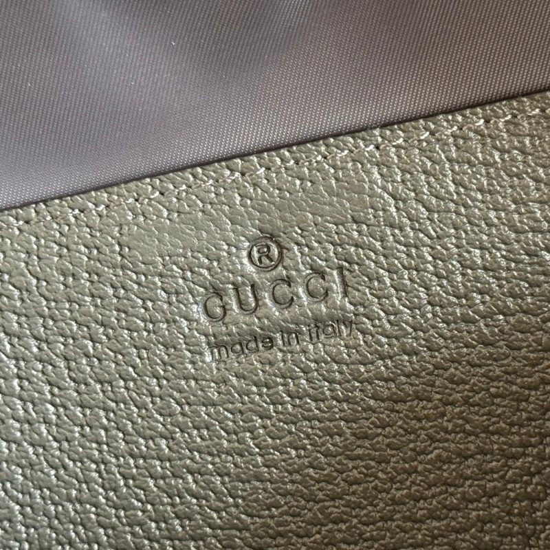 GG Ophidia Small Crossbody Bag Dusty Blue  GG Monogram Fabric 272073