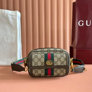 img_89648692_20251023_i1761209458_1558_8_jpg Gucci Ophidia Mini Handbag Beige Brown Canvas Leather 272065