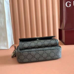 img_89648692_20251023_i1761209474_6101_5.jpg_1 Gucci Ophidia Mini Handbag Gray Canvas Leather 272066