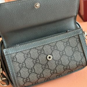 img_89648692_20251023_i1761209474_8642_7.jpg_1 Gucci Ophidia Mini Handbag Gray Canvas Leather 272066