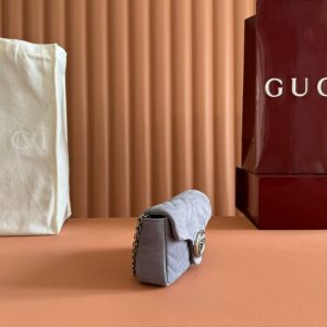 img_89648692_20251023_i1761209744_6700_6_jpg GG Marmont Mini Shoulder Bag Dusty Blue Suede 272092