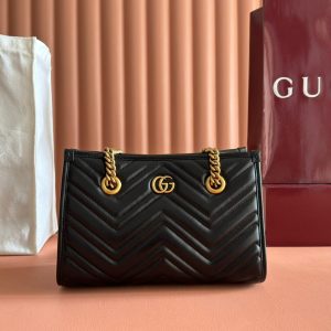 img_89648692_20251024_i1761300442_203_0_jpg GG Marmont Matelasse Tote Black Leather 271805