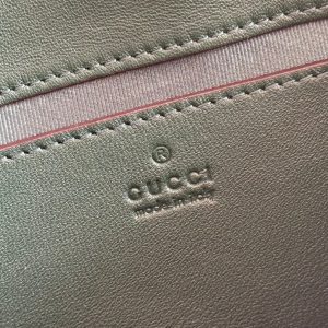 Gucci Marmont Bag 22 Dark Green Lambskin Gold Hardware 271792