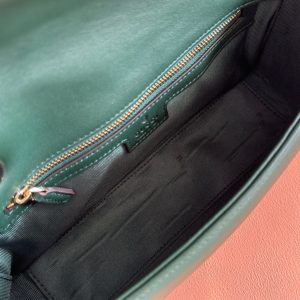 img_89648692_20251028_i1761644395_6340_3_jpg Gucci Marmont Bag 26 Dark Green Lambskin Gold Hardware 271793