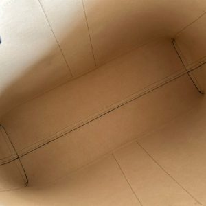 GG 2025 Ophidia Tote Bag 44cm Ebony Brown Canvas Leather 273715