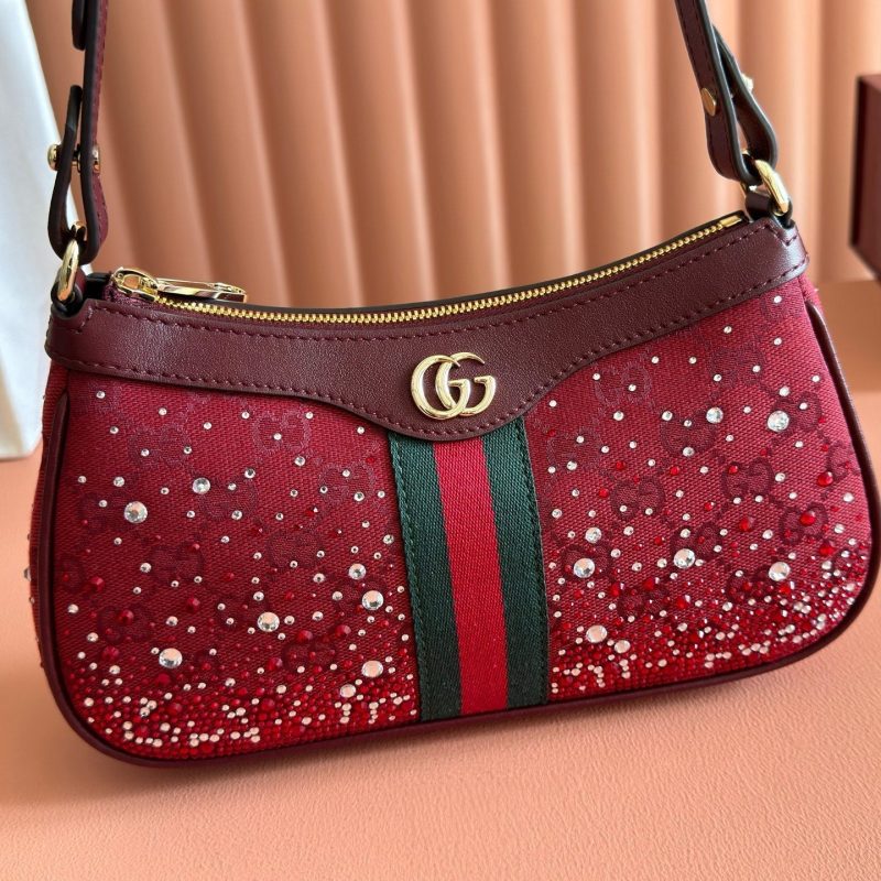 img_89648692_20251223_i1766487039615_6196_0_5_jpg GG Ophidia Crystals Small Shoulder Bag 26cm Burgundy Canvas