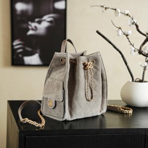 CC 2025 Backpack Matte Grey Suede 299657