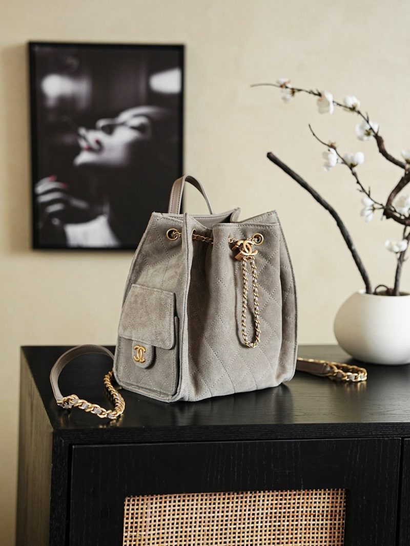 CC 2025 Backpack Matte Grey Suede 299657