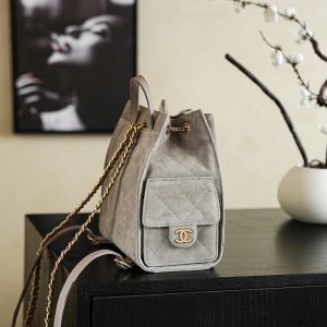 CC 2025 Backpack Matte Grey Suede 299657