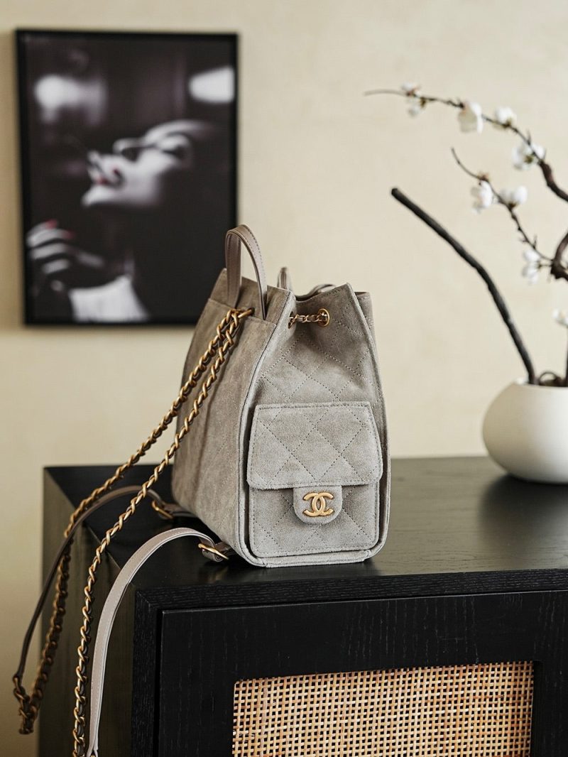 CC 2025 Backpack Matte Grey Suede 299657