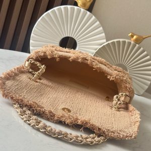 img_a5af95f4_20250403_i1743670716029_1059_0_7_jpg CC Nature Flap Bag 27cm Beige Tweed 275480