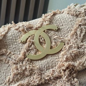 img_a5af95f4_20250403_i1743670716029_5848_0_5_jpg CC Nature Flap Bag 27cm Beige Tweed 275480