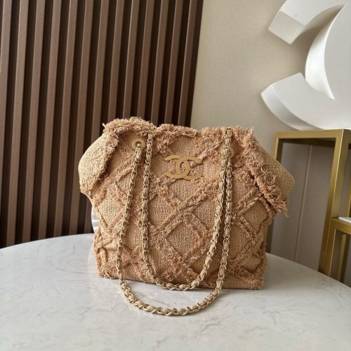 CC Nature Tote Beige Tweed 275482