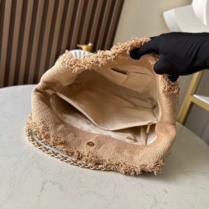 CC Nature Tote Beige Tweed 275482