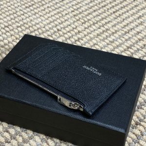 YSL Zip Card Case Cowhide