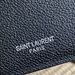 YSL Zip Card Case Cowhide