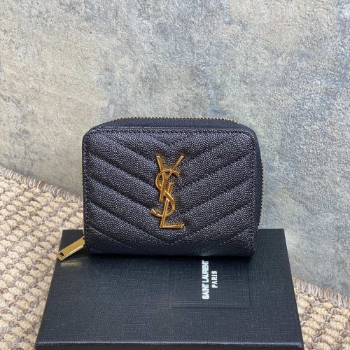 img_aed707d3_20240427_a1714205128784_4583_jpg YSL Cassandre Matelassé Compact Zip-Around Wallet Black Caviar Cowhide GHW