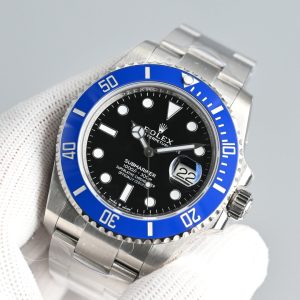 Rolex Submariner 41mm Silver Blue Black Dial