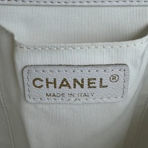 duma backpack 22cm white lambskin light gold hardware