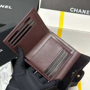 img_b885826e_20240305_i1709573326_8158_2_jpg CC CClassic Small Flap Wallet Black Quilted Caviar Gold Buckle 243686