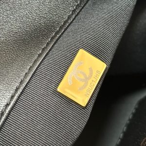 img_b885826e_20250117_i1737117676751_3487_0_6_jpg CC 25C Backpack 24.3cm Black Genuine Lambskin Gold Hardware243672