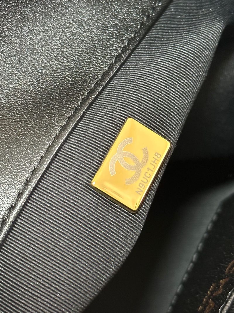 img_b885826e_20250117_i1737117676751_3487_0_6_jpg CC 25C Backpack 24.3cm Black Genuine Lambskin Gold Hardware243672