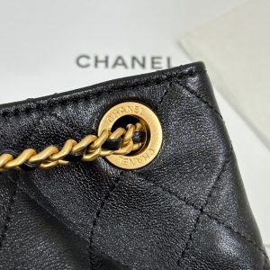 img_b885826e_20250117_i1737117677483_3686_0_5_jpg CC 25C Backpack 24.3cm Black Genuine Lambskin Gold Hardware243672