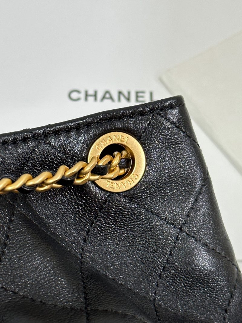 img_b885826e_20250117_i1737117677483_3686_0_5_jpg CC 25C Backpack 24.3cm Black Genuine Lambskin Gold Hardware243672