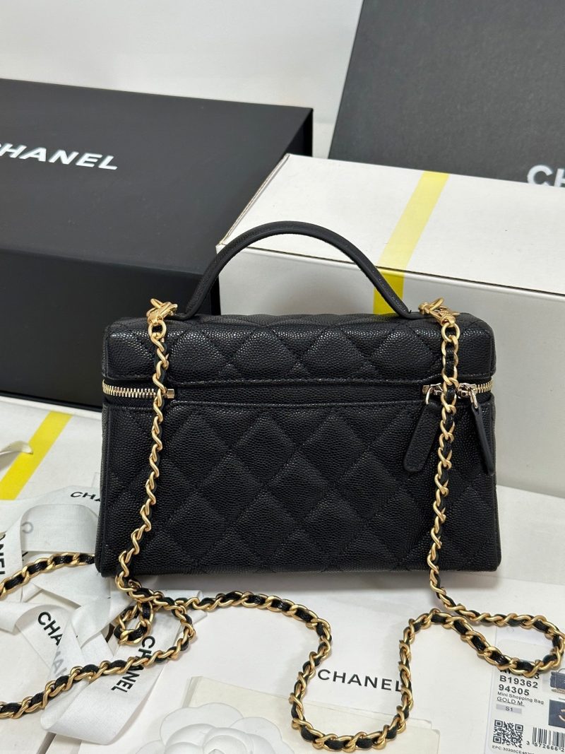 img_b885826e_20250319_i1742387061023_7589_0_8_jpg CC 25P Vanity Case 19.5cm Black Calfskin Gold Hardware 243586